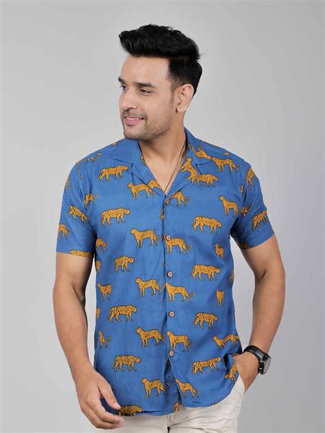 Men by House of Gulab Cuban Collar Cotton Shirt – Houseofgulab