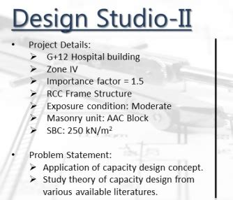 Design of G+12 Hospital Building for Seismic Forces | CEPT - Portfolio