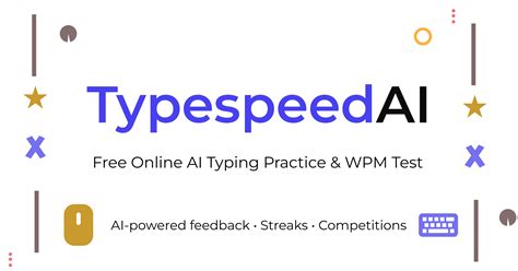 TypeSpeedAI – Free Online Typing Practice & Speed Test