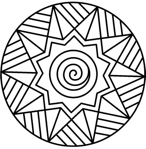 Free Printable Mandalas for Kids - Best Coloring Pages For Kids