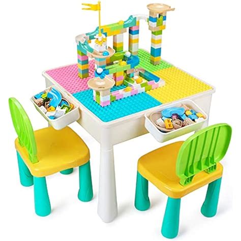 GobiDex Kids Table and Chairs Set with Marble Run, India | Ubuy
