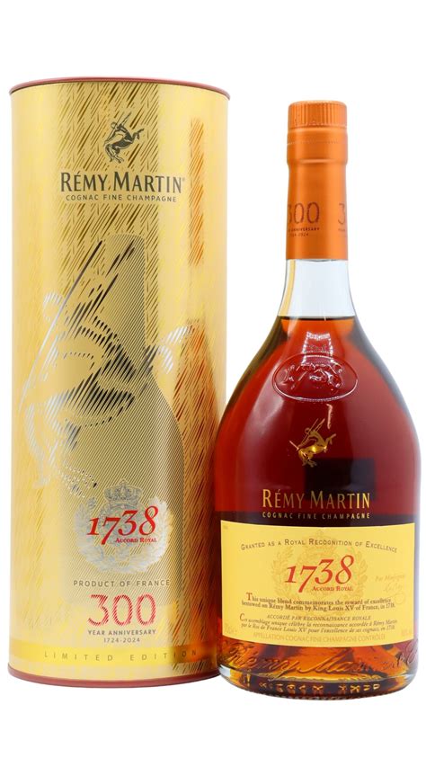 Remy Martin 1738 Accord Royal 300th Anniversary Bottle - 40% 70cl