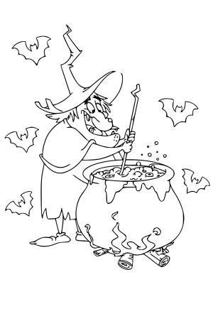 49 Free Printable Hocus Pocus Coloring Pages, Sheets and Pictures for ...