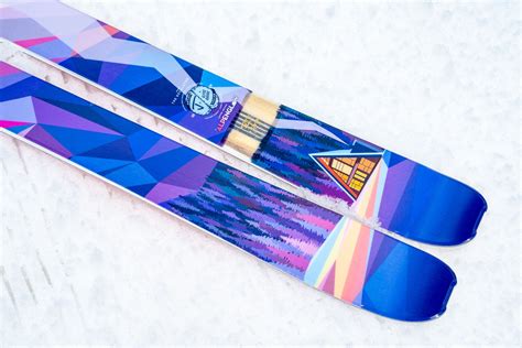 The Escalator "ALPENGLOW" Elyse Dodge x J Collab Limited Edition Ski · J skis • Limited Edition ...