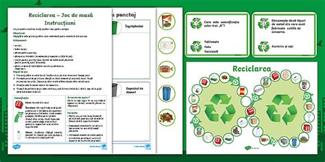 Reciclare – Joc de masă 9-12 ani (teacher made) - Twinkl