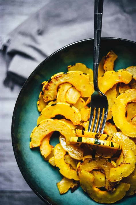 Air Fryer Delicata Squash - The Copper Table