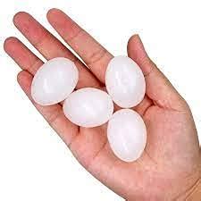 TVEL® - Fake Pigeon Eggs for Hatch Incubation Breeding Solid Small (5 ...