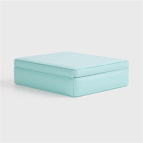 Buy Regan Teal Solid Wooden Jewellery Box from Home Centre at just INR ...