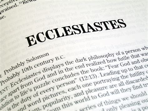 Who Wrote Ecclesiastes? And Why It Still Speaks to Us Today