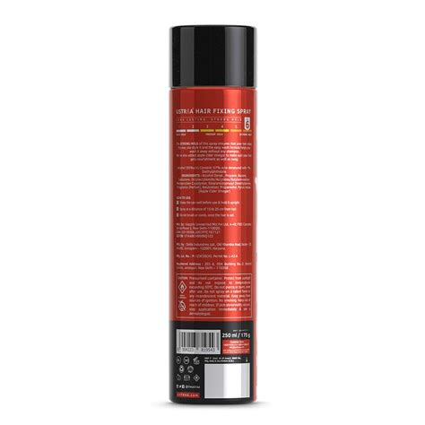 Buy USTRAA HAIR FIXING SPRAY - STRONG HOLD 250ML Online & Get Upto 60% ...