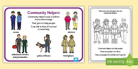 Strangers and Community Helpers Social Situation