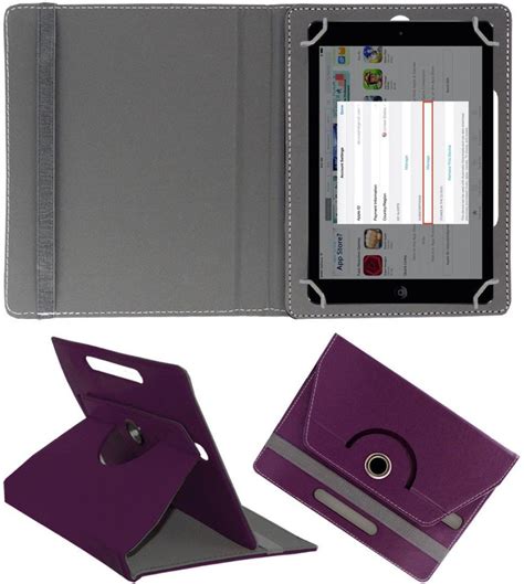 DressMyPhone Premium 360° Smart Leather Rotating Book Cover For Aoc ...