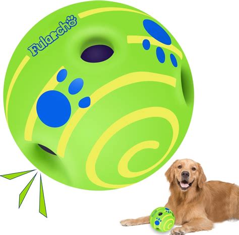 Pet Supplies : TAUCHGOE Interactive Dog Ball, Large Dog Ball Toy ...