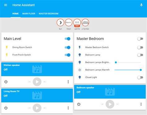 Image result for Home Assistant GUI
