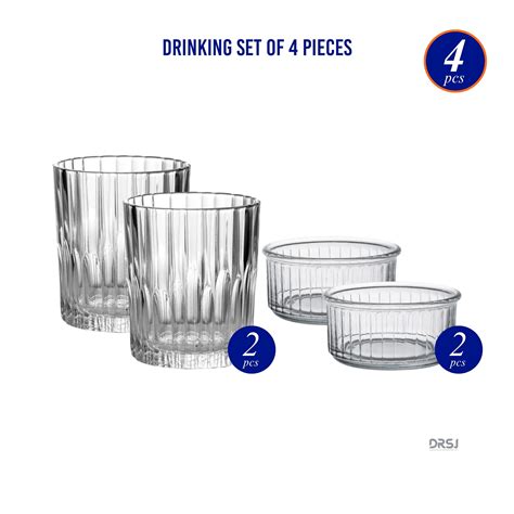 Duralex® Drinking Set of 4 Pieces – Home Asia Store