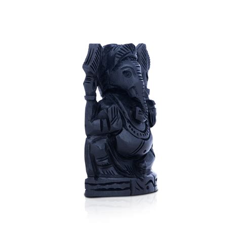 Giri - Ganpati Murti 3 Inches | Karungali Ganesh | Pillayar Statue