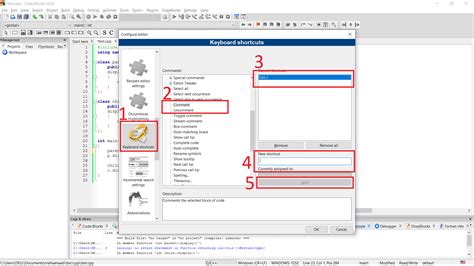 Image result for Code Blocks Keyboard Shortcuts