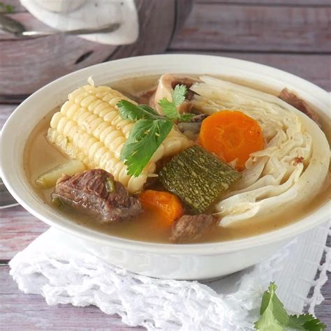 Caldo de res vegetable beef soup – Artofit