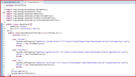 Image result for Parameterization in Selenium Syntax