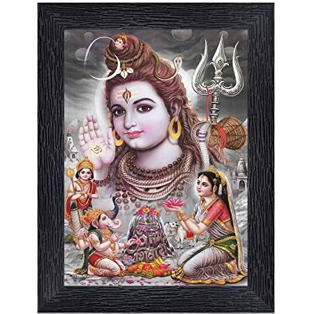Buy Generic Bhole Nath parivar (Maa Parvati, Ganesh, Kartikey and Shiv ...