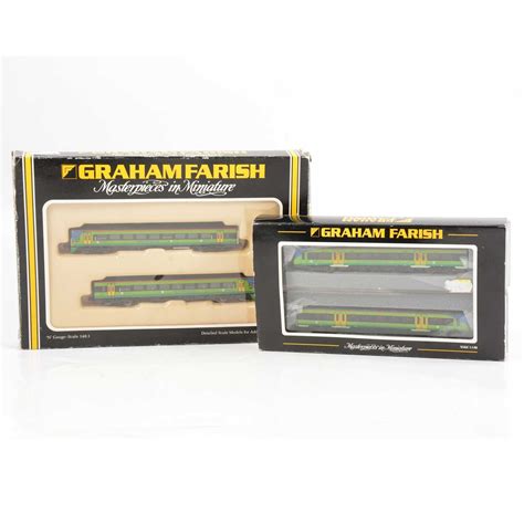 Lot 591 - Graham Farish N gauge model railway, two