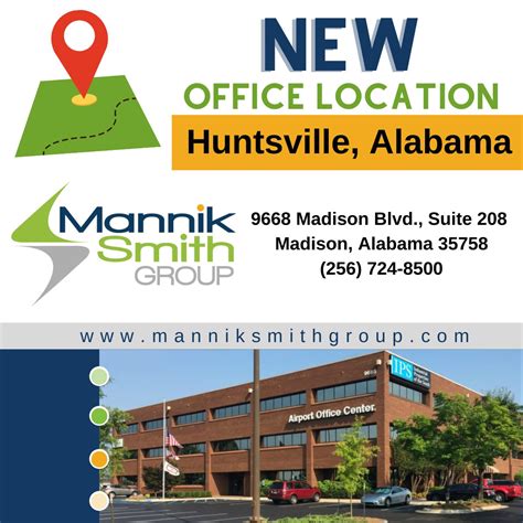 The Mannik & Smith Group, Inc. on LinkedIn: #huntsvillealabama # ...