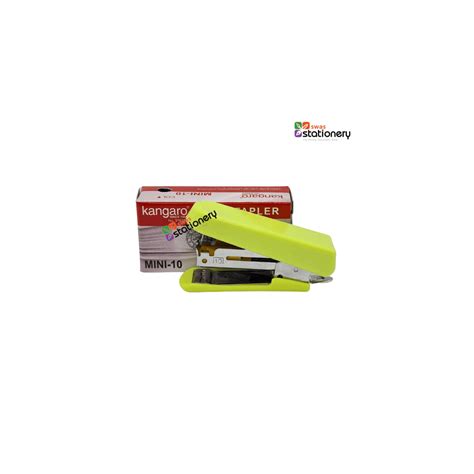 Kangaro Stapler Mini-10 Yellow Colour Pack of 3 - Staplers - Kangaro ...