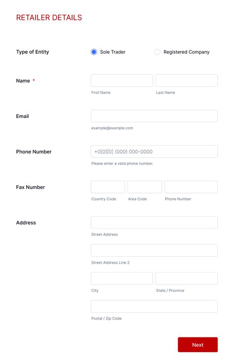 Image result for How to Create Retailers Sign Up Form