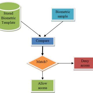 Image result for Simple Process of Biometric Authentication