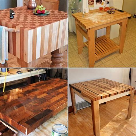 Image result for Butcher Block Table