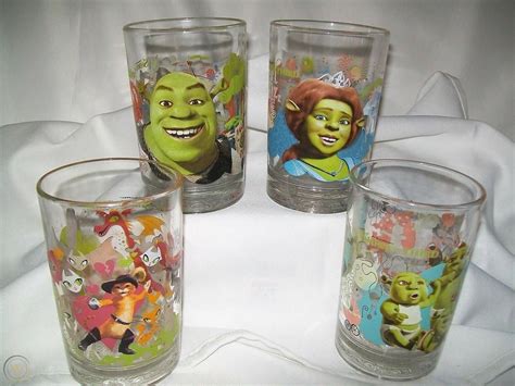 Shrek Glass Cups Mcdonalds at Stuart Erskine blog