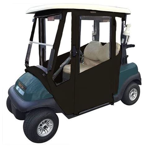 Jet Black Yamaha Drive And Drive 2 G29 Golf Cart | Desertcart INDIA