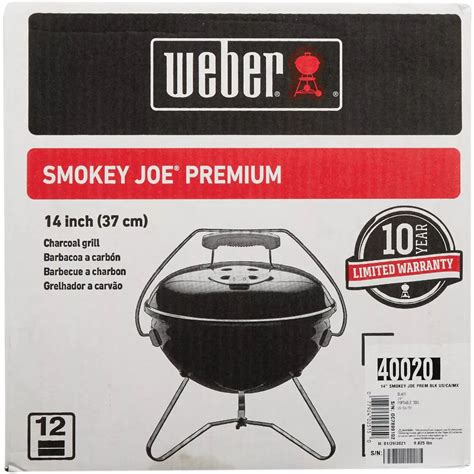 Weber Smokey Joe 14 In. Dia. Black Tuck-N-Carry Charcoal Grill | Do it Best