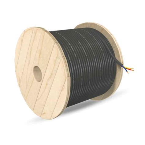 Buy Fybros 6 Sqmm Black 3 Core Round PVC Insulated Industrial Cable ...