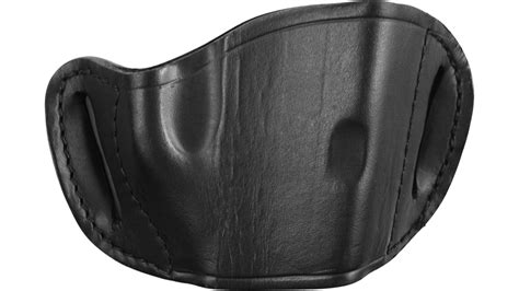 Bulldog Cases & Vaults Molded Leather Belt Slide Holster - Large Frame ...