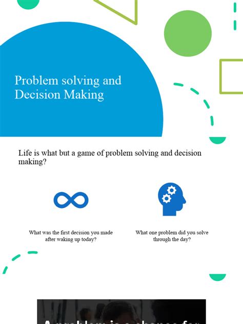 Image result for Decision-Making Problem Solving Examples