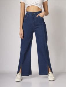 M MODDY Straight Fit Women Dark Blue Jeans - Buy M MODDY Straight Fit ...