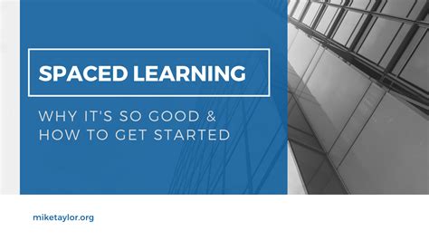 Image result for Spaced Learning One Pager