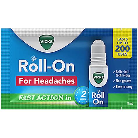 Buy Vicks Roll-On For Headaches - Fast Action in 2 Minutes Online at ...