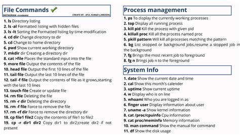 Image result for File Commands in Linux