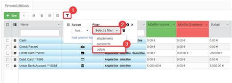 Filter Master Rows having Details - eLegere Documentation