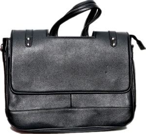 JMD ARTS N DESIGNS PU Stylish Solid Hard Shell Briefcase Laptop Bag ...