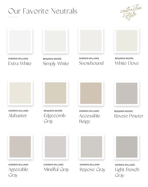 Our Top 12 Favorite Neutral Paint Colors | Neutral paint colors, Warm ...