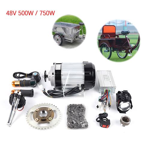 500/750W Electric Brushless Geared Motor Kit For | Ubuy India