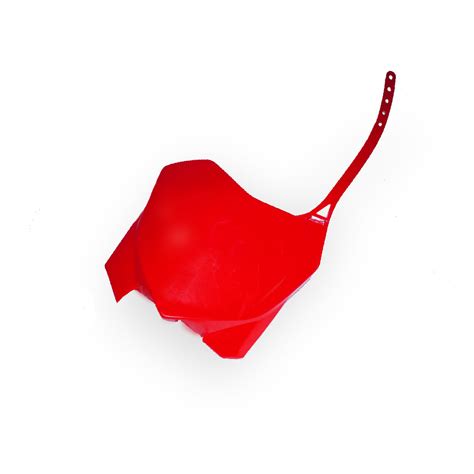 Jb Racing Number Plate Holder Plastic Universal /Red