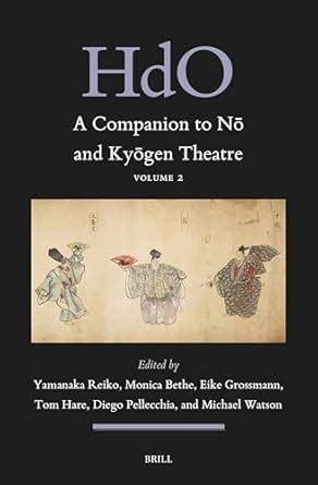 Buy A Companion to No and Kyogen Theatre (Vol. 2) Book Online at Low ...
