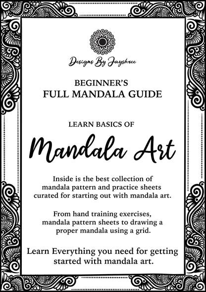 Beginner's Mandala Guide #1 - Complete Mandala Guide – Designs By Jayshree