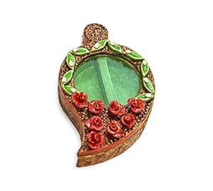 Buy Ritwika's Wooden Decorative Tilak Chopra In Kairi Shape Box ...