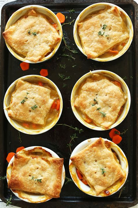 Thyme & White Bean Pot Pies | Minimalist Baker Recipes
