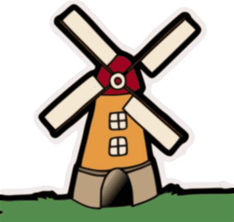 Windmill Clip Art